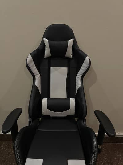 Premium Gaming Chair with Adjustable Lumbar & Neck Pillow