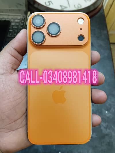 Apple iPhone 17 Pro Max 256GB DUAL SIM PTA APPROVED CALL03408981418