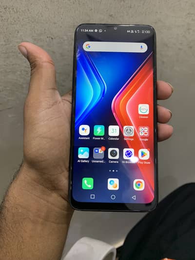 03195212208 Infinix Hot 10 Play 4+64 Official PTA APPROVED with BOX AL