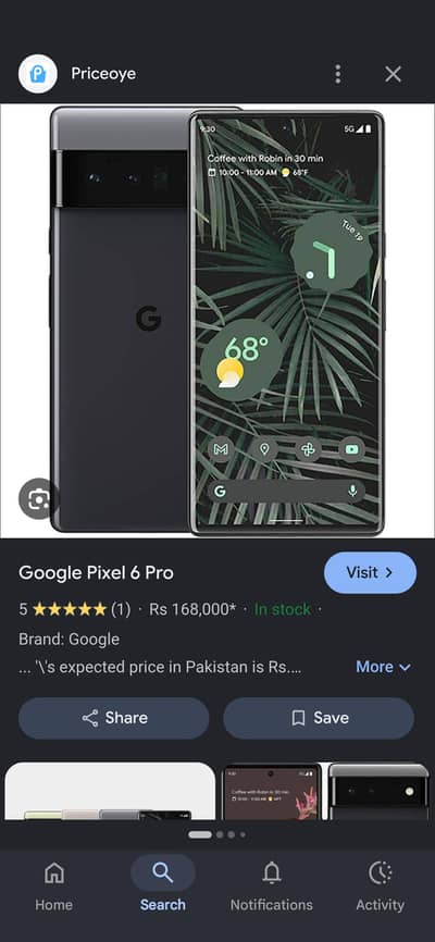google pixel 6 pro official pta