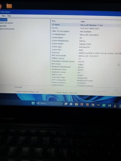 DELL laptop in new condition 5th generation corei5