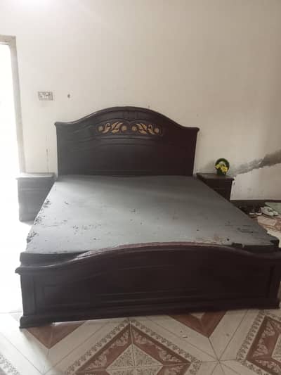 Bed end 2 side table