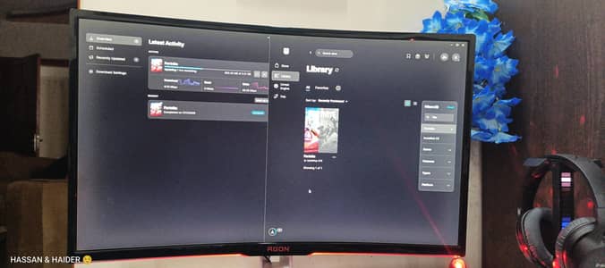 AOC gaming monitor