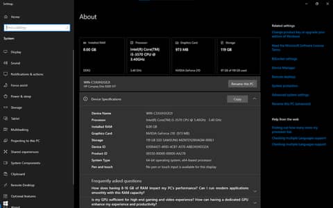 Urgent Sale – HP Desktop PC with Samsung LED Monitor