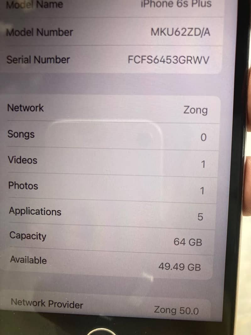 Apple iPhone 6S Plus 7