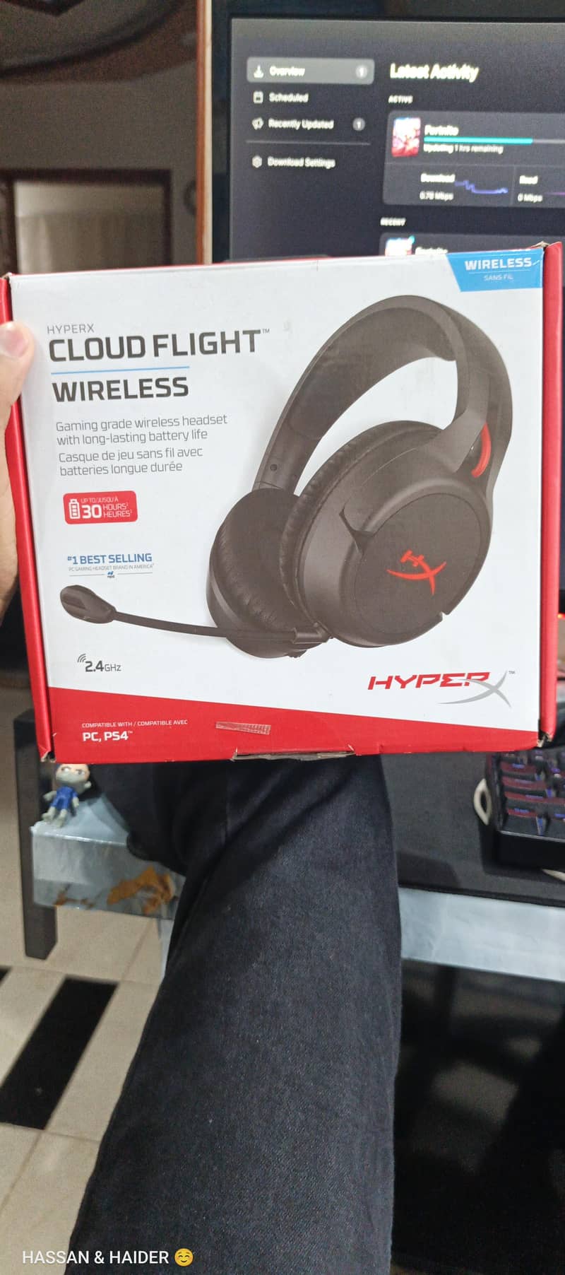 Hyper x cloud 6