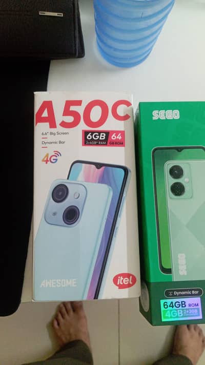 Itel A50C NEW Condition with box and waranty