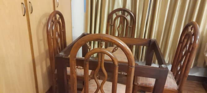 Four Seater Dining Table & Chairs