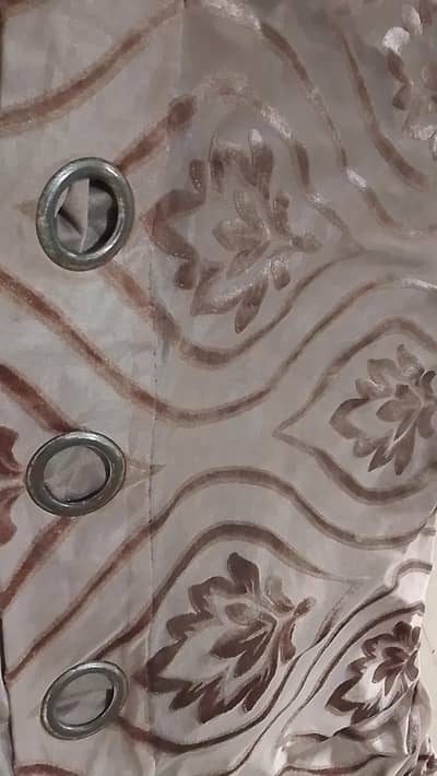 pair of curtains in good condition