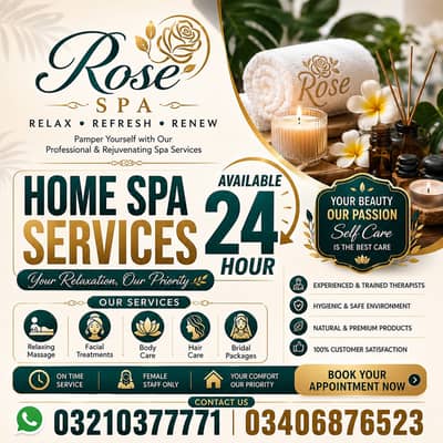 Spa,Services- Spa Center & Saloon - Spa Therapy Available