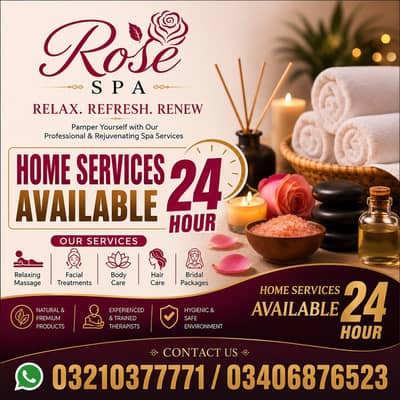 Spa,Services- Spa Center & Saloon - Spa Therapy Available