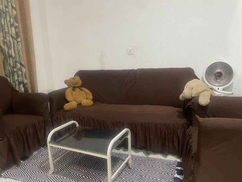 solid wood 5 seater sofa set 12