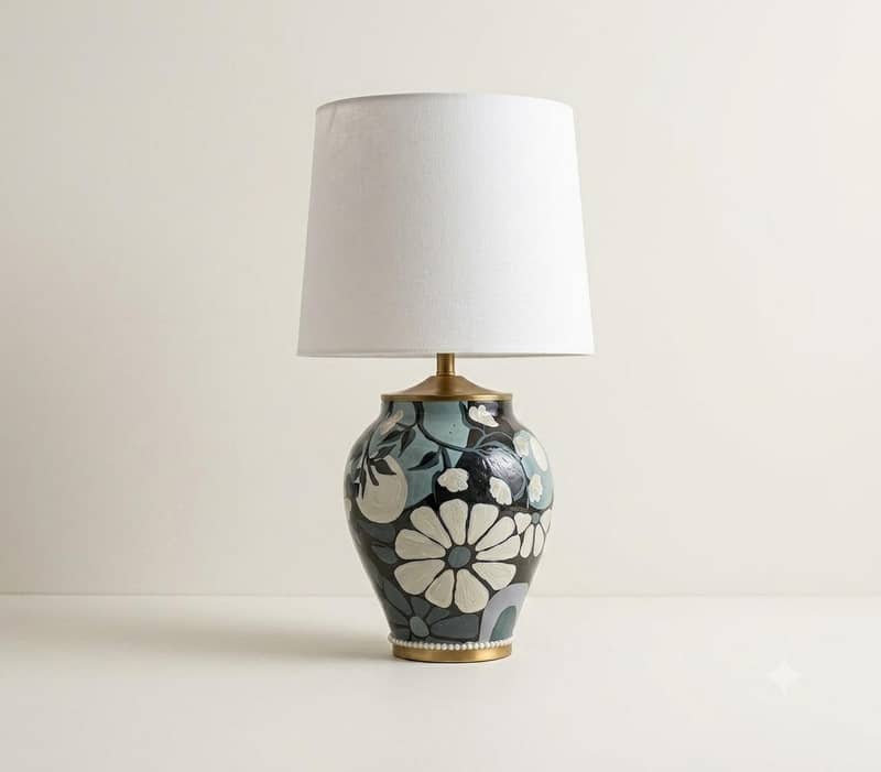 Handpainted Lamp 1