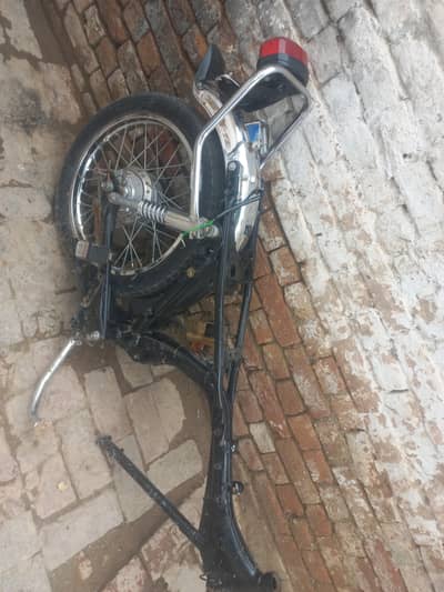 Honda 125 frame 2022 with all original documents