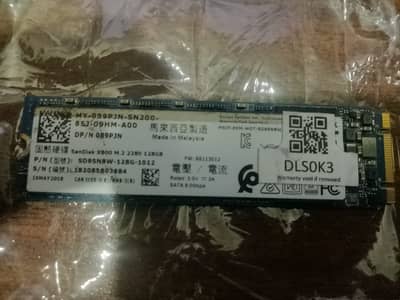 SanDisk X600 128GB M. 2 SATA SSD  (کمی کی جا سکتی ہے) (negotiable)