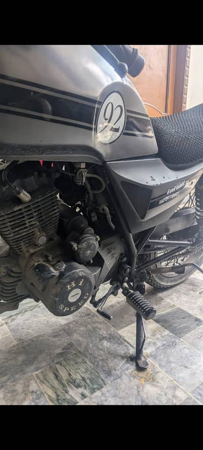 Hi Speed Infinity 150 cc Bike  135  On free transfer  Price 110