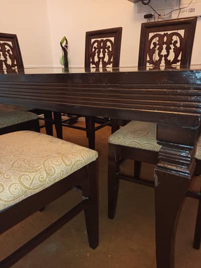 dining with 6 chairs