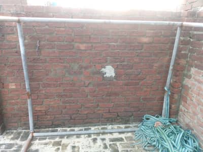 iron frame bed size