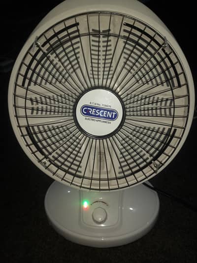 Crescent Rechargeable Fan