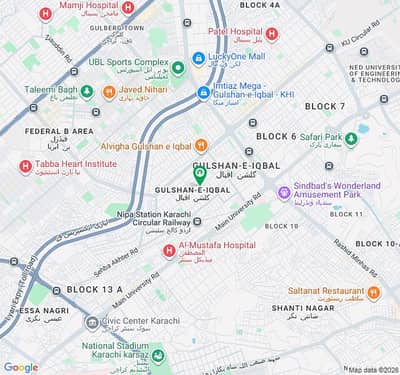 Building Spread Over 500 Square Yards In Gulshan-e-Iqbal - Block 13/D Available