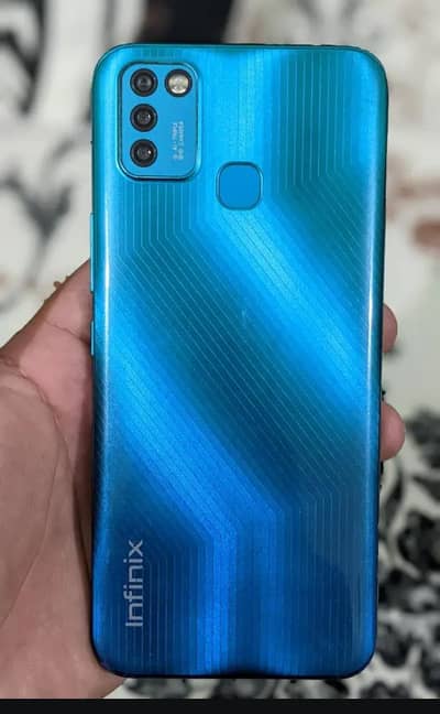 Infinix Smart 6 3gb 64gb only mobile  glass Chang