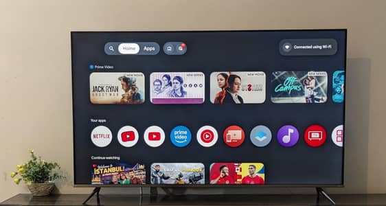 TCL C635 QLED 55 inch with box condition 10/10
