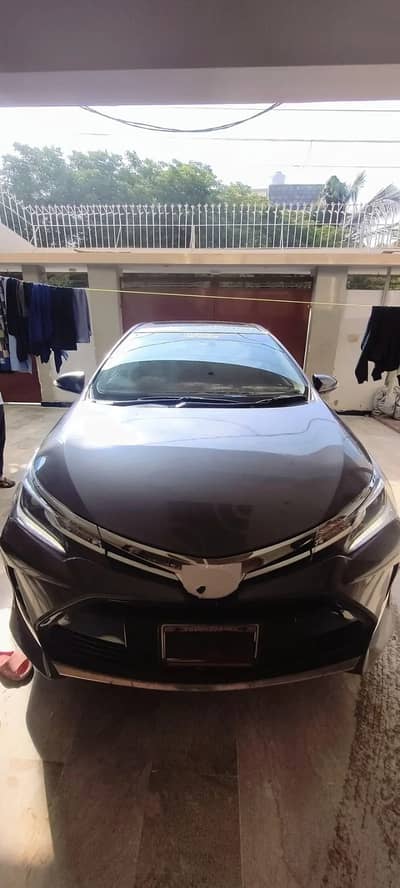 Toyota Corolla Altis Grande Black interior 2022