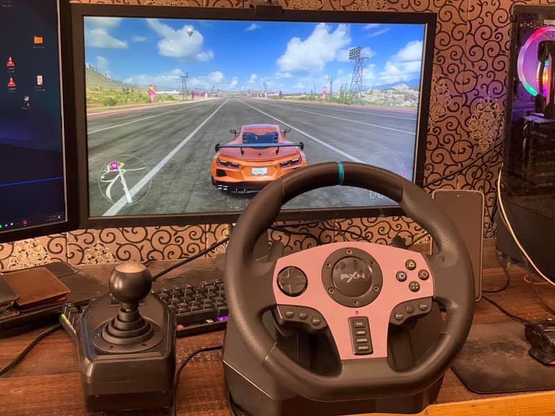 Gaming Steering Wheel Controller - Complete Setup 2