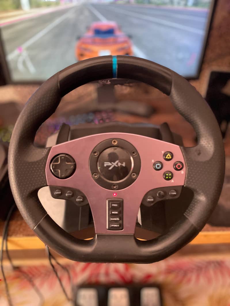 Gaming Steering Wheel Controller - Complete Setup 3