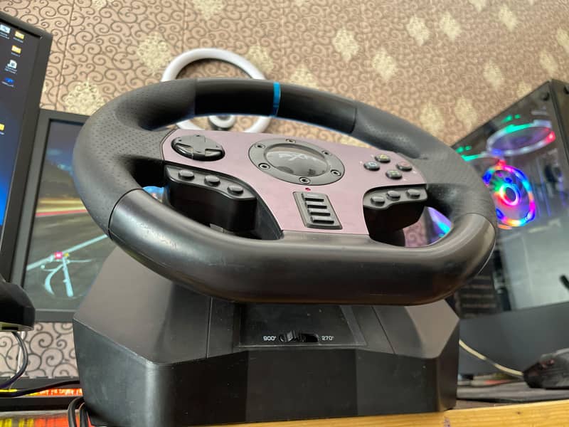 Gaming Steering Wheel Controller - Complete Setup 4