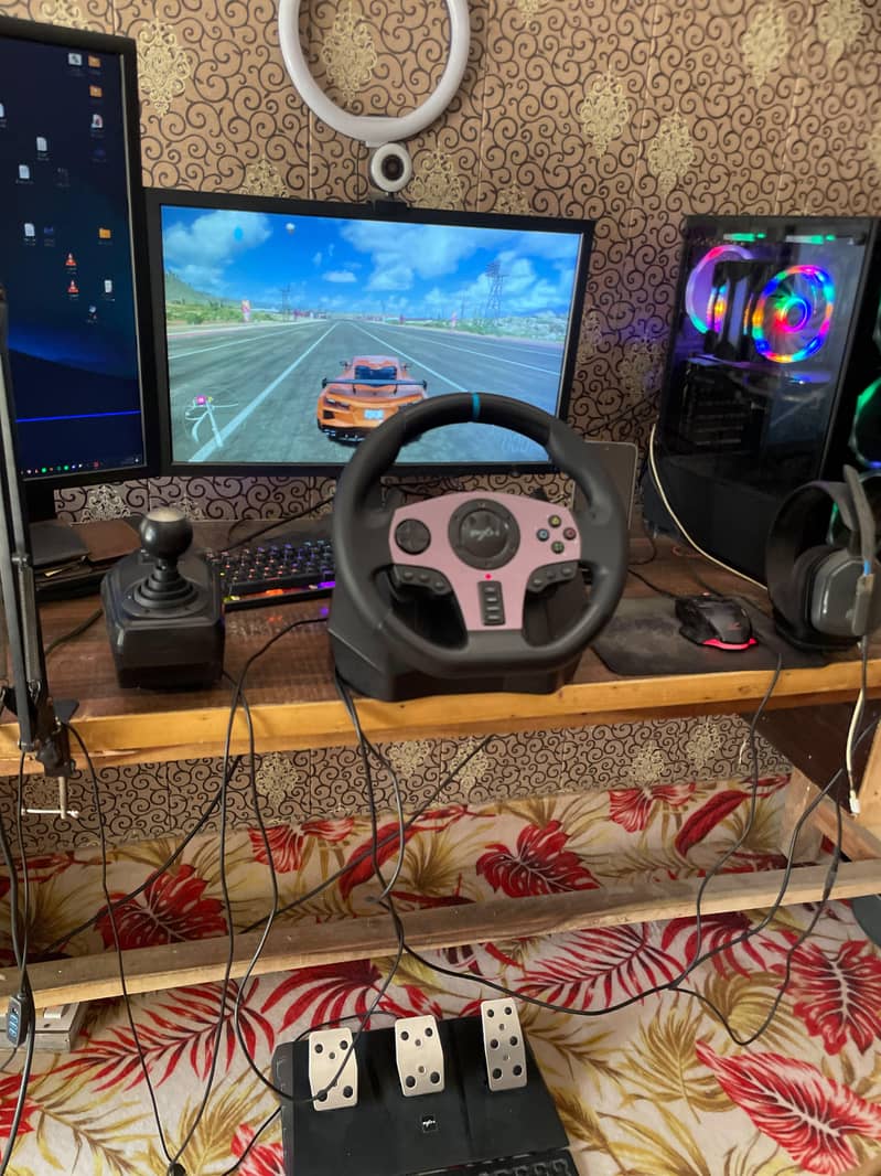 Gaming Steering Wheel Controller - Complete Setup 8
