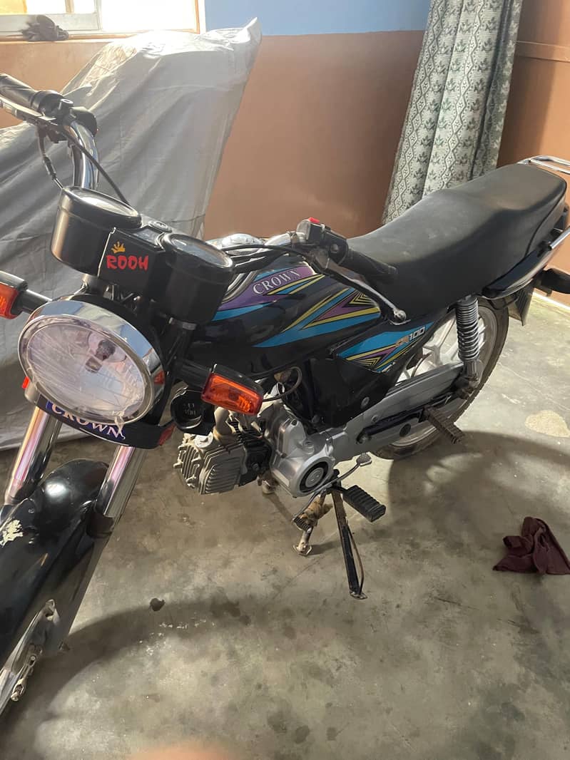 Crown 100cc self start 2