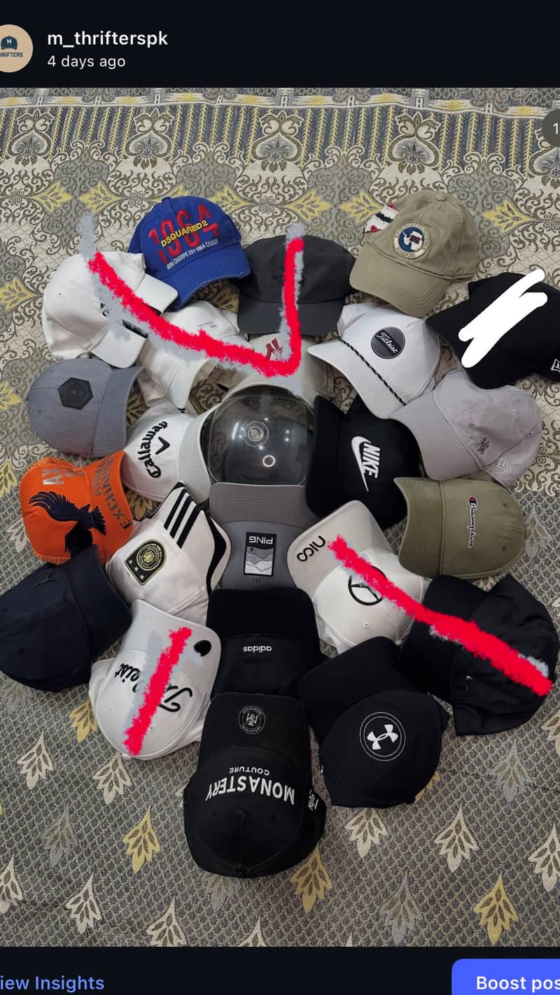 Thrifted Original Caps 1