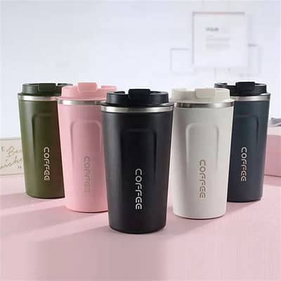 Coffee Tumbler / Mug Insulated - White Color