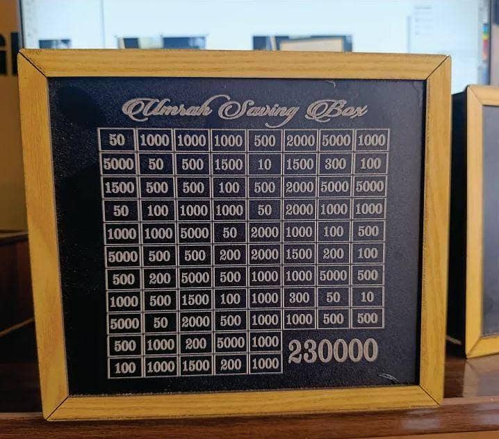 Umrah saving box 6