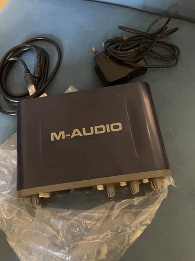 M-Audio Fast Track Pro USB Audio Interface – Complete Box