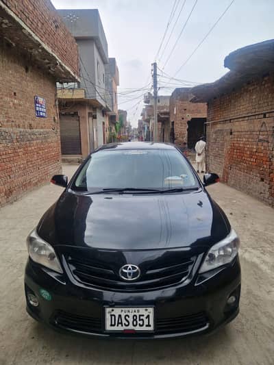 Toyota Corolla XLI convert  GLi 2012 Manual – Black | Documents Clear