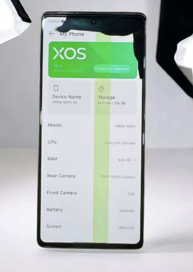Infinix Note 40 3