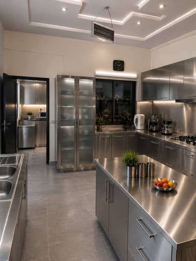 Domestic Stainless Steel Kitchen/Modular Kitchen Manufacturer Pakistan