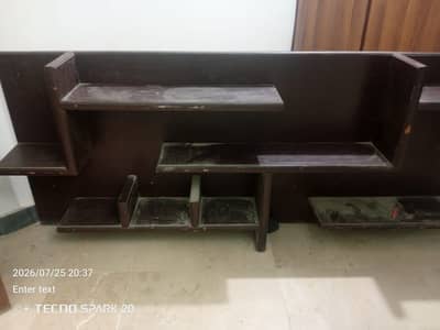 Premium Wooden Display Rack