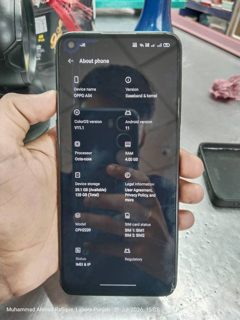 OPPO A54 8