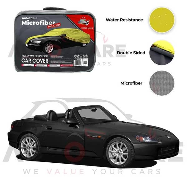 Honda S2000 Microfiber Car Top Cover - Model 2003-2009