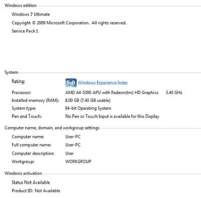 HP Pro Desktop PC Casing — AMD 3.4GHz | 8GB RAM | 250GB HDD