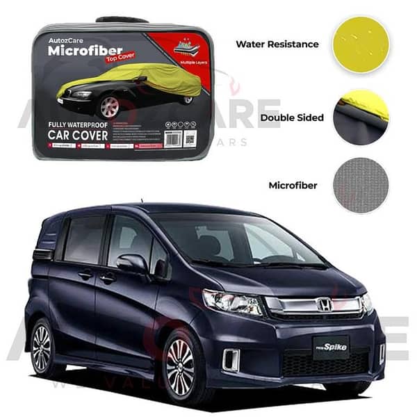 Honda Spike Microfiber Car Top Cover - Model 2008-2016