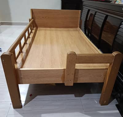 pure wooden kids bed