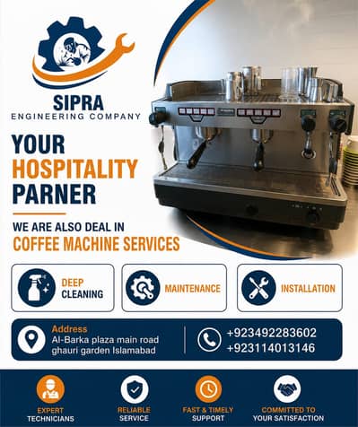 Commercial Coffee Machine & Kitchen Equipment | Pakistan