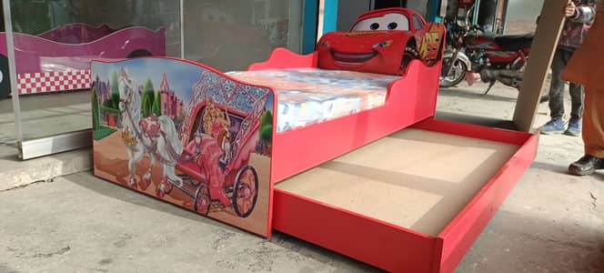 Single Car Bed | 95 Cars Bed | kids car Bed | Baby Furniture