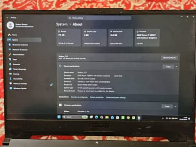 ASUS TUF A15 Gaming Laptop