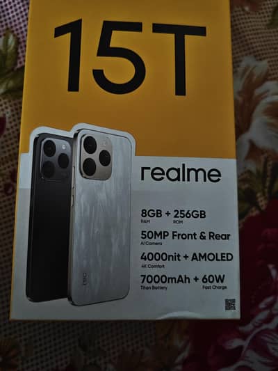 Realme 15t 8 256 all ok 02.12. 2026 warranty full box 10/10