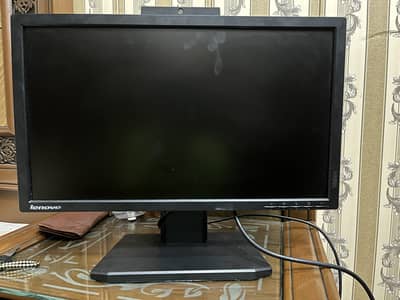 Lenovo 22 lcd with builtin camera speakers and mic